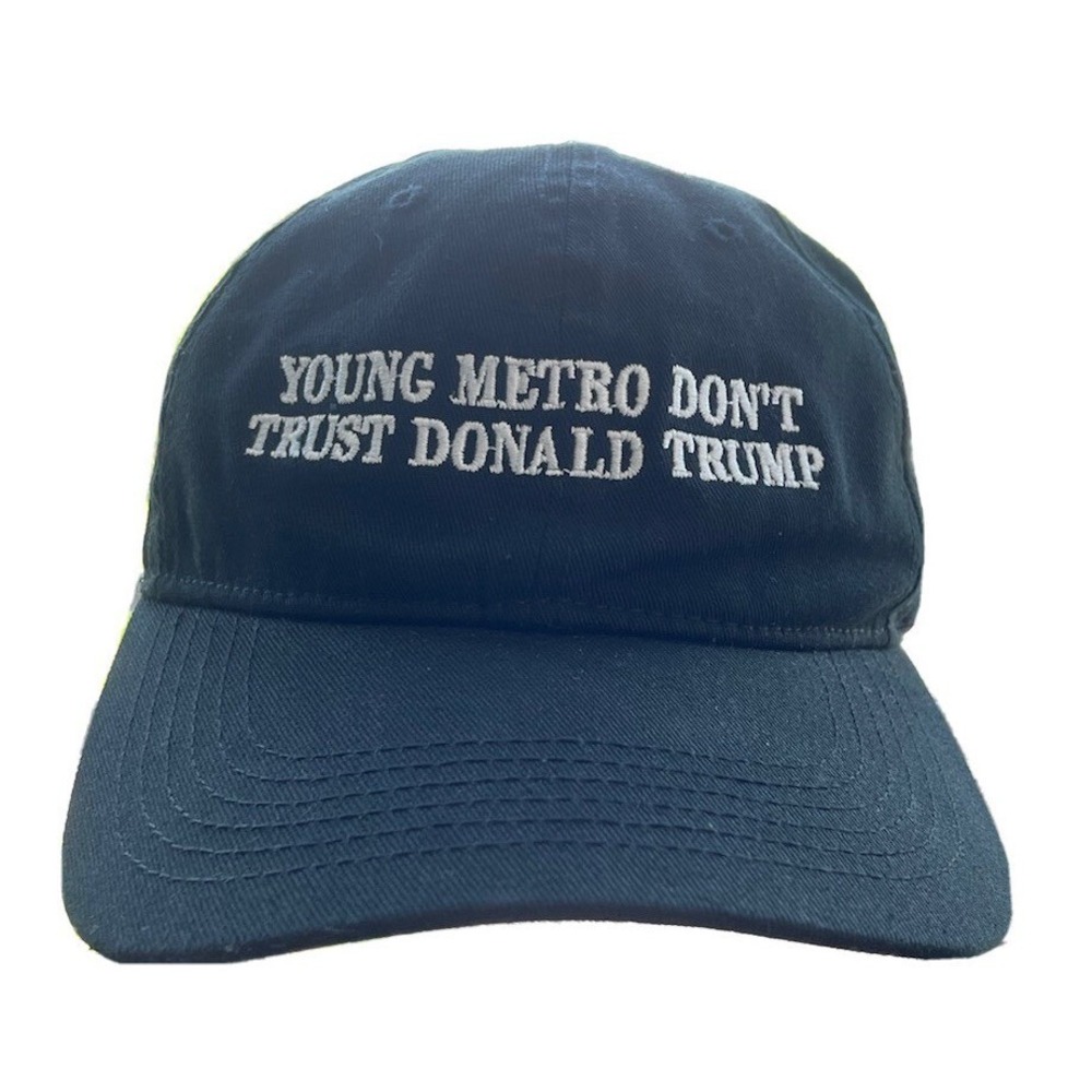 Black strapback hat Hip Hop Young‎ Metro anti-trump rap tee